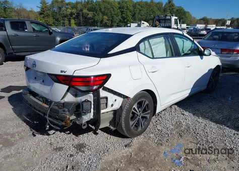 2021 Nissan Sentra Sv Xtronic Cvt из США, поврежденный, VIN 3N1AB8CV4MY253728